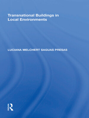 cover image of Transnational Buildings in Local Environments